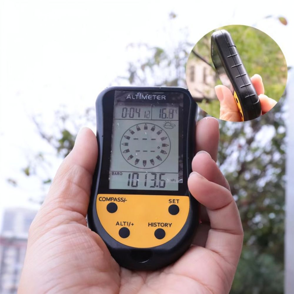 Handheld Digital Altimeter Bar - Outdoor Sport Climbing Gear 评论和价格