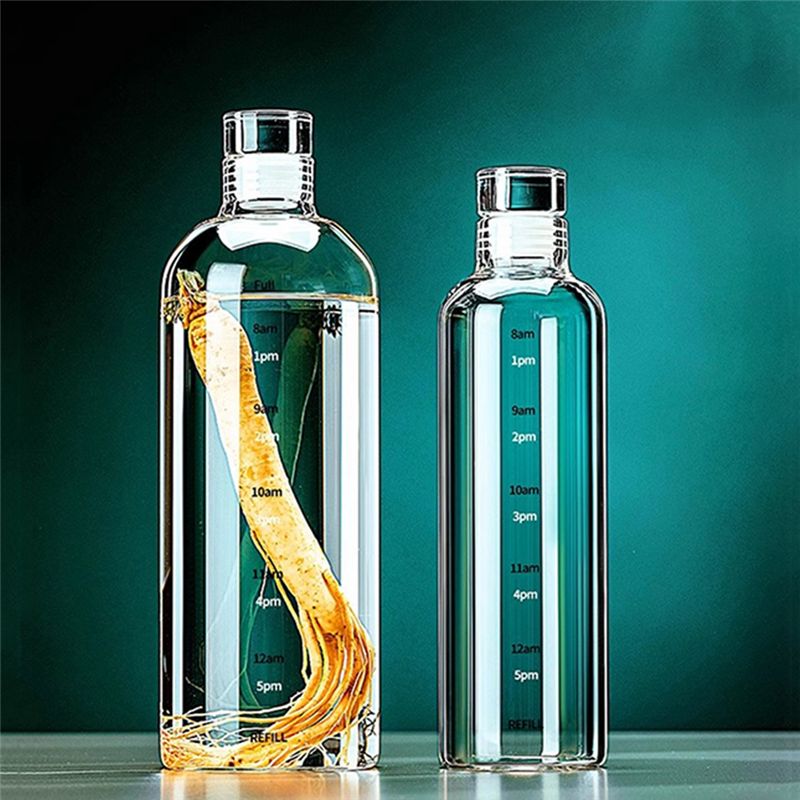 ABUN Borosilicate Glass Sport  - Outdoor Sport Glass Water Bottle 评论和价格