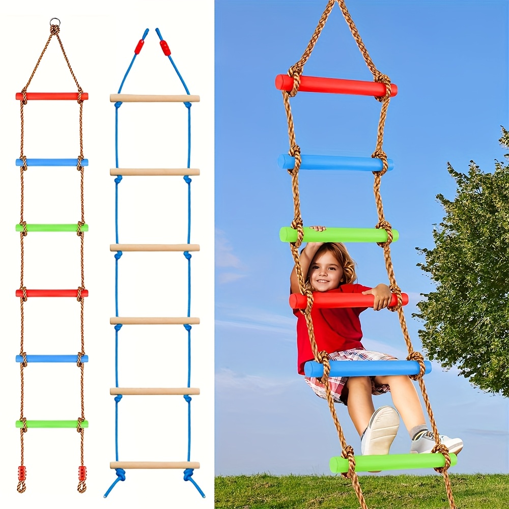 1pc Colorful Kid Climbing Ladd - Outdoor Sport Climbing Gear 评论和价格